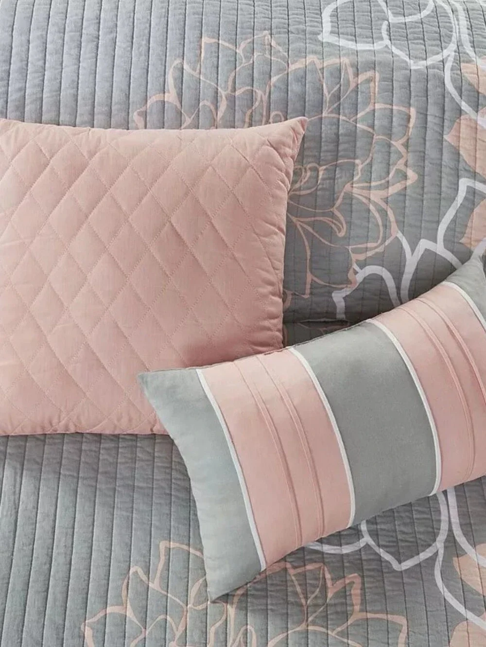 Madison Park Brianna Cotton 6-Piece King/Cal King Quilt Set